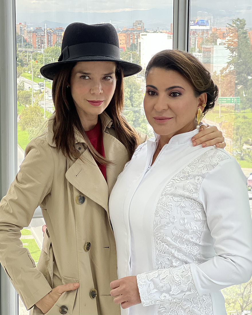 Juanita Acosta es una de las distinguidas clientes de Clínica Presenza